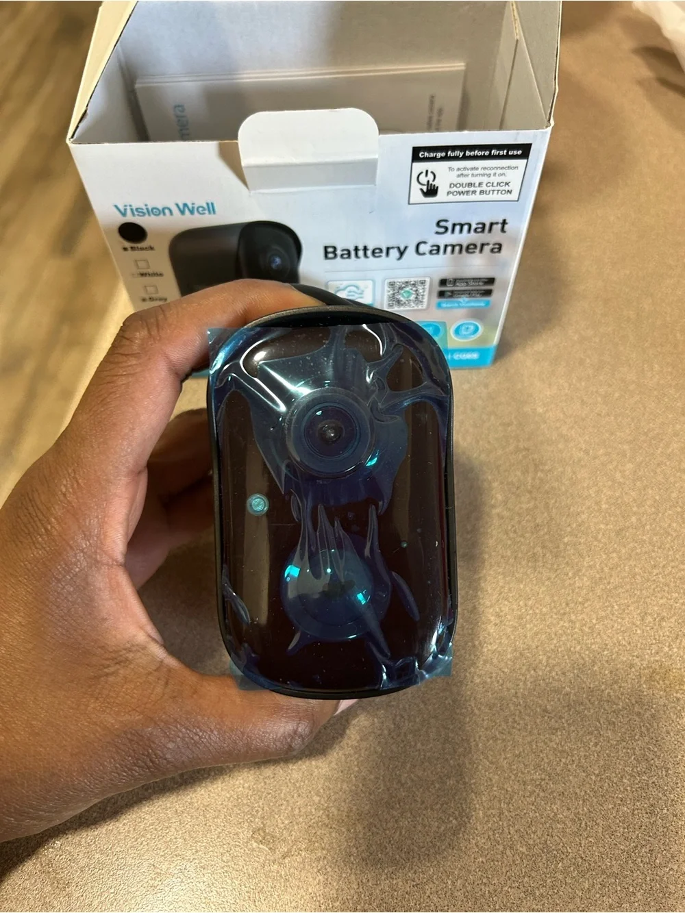 Smart Battery Camera - Black